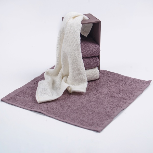 Набір рушників кухонних Jast Relax Plum (5 шт./уп.) 30x30 см сливовий Білтекс 