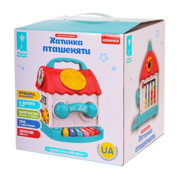 Игрушка музыкальная Країна Іграшок Домик PL-721-59