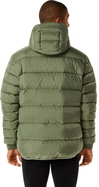 Пуховик Asics DOWN JACKET M 2031C501-300 р.L зеленый