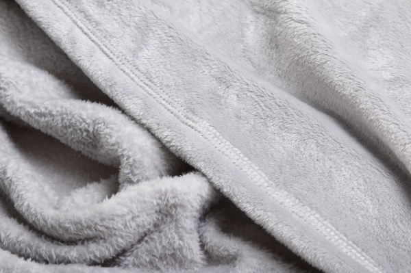 Плед из микрофибры Frannel Solid grey 160x200 см серый La Nuit 