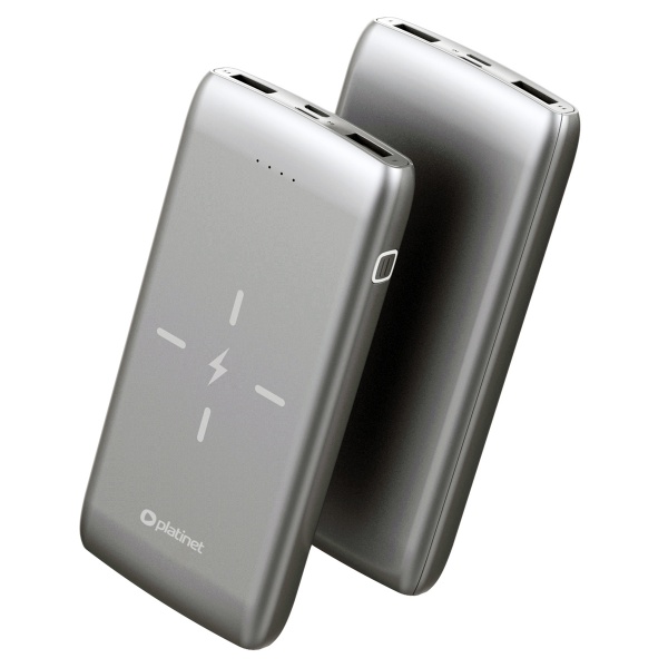 Внешний аккумулятор (Powerbank) PLATINET 10QIB 10000 mAh grey (PMPB10QIB) 
