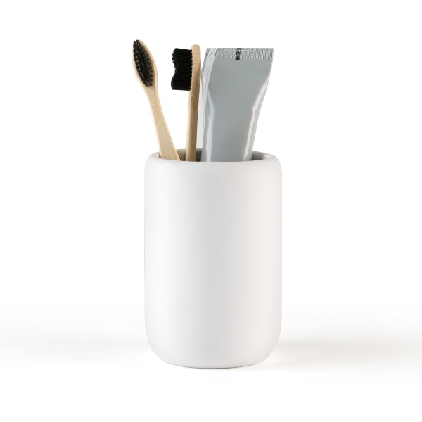 Подставка для зубных щеток Milan BA-22 White