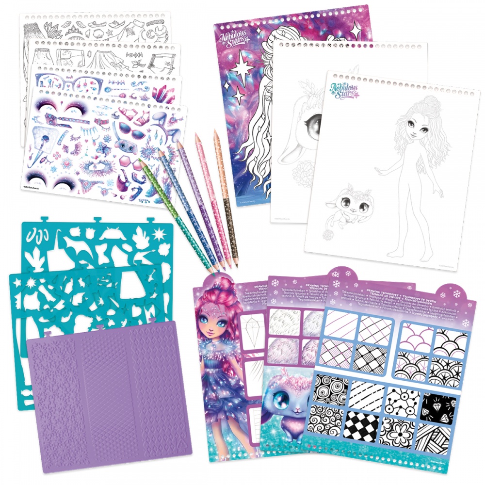 Набір для творчості Скетчбук Кристалія мотиви самоцвітів 11140