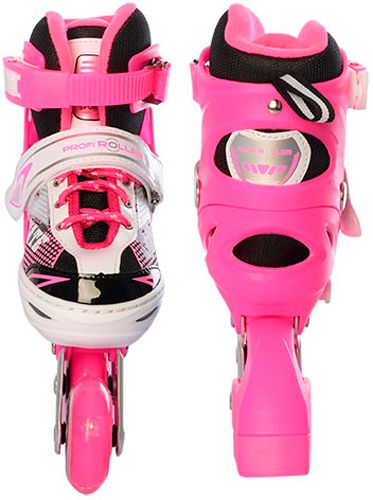 Роликові ковзани A4123-S-P р. 31-34 рожевий