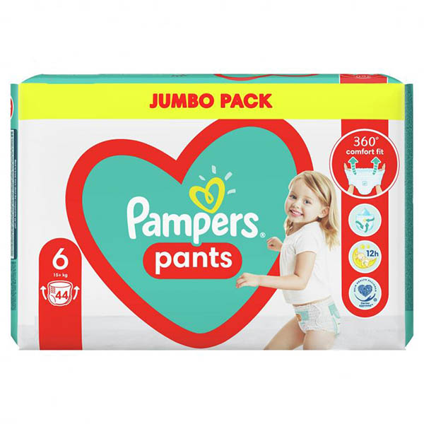 Підгузки-трусики Pampers Pants Extra Large 15+ кг 44 шт.