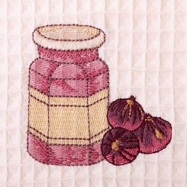 Набір рушників банка з джемом 45x60 см Homeline рожевий 