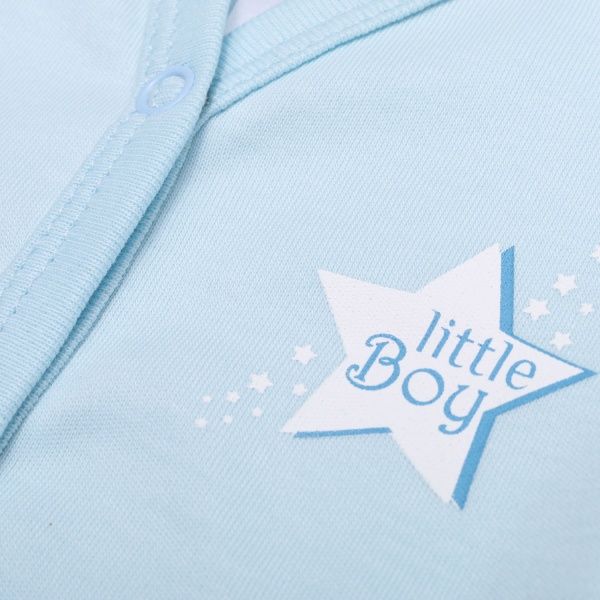 Боди детское для мальчика Bambinelli Little Boy Б304-1 р.56 голубой 