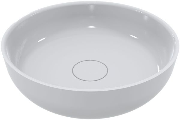 Умивальник меблевий Miraggio Moon білий глянцевий