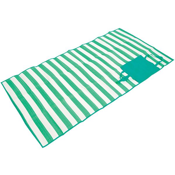 Пляжный коврик 180x90 см зеленый