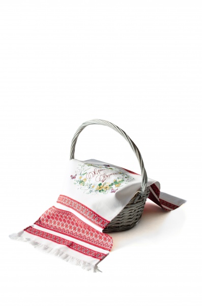 Рушник 463-21/00, р.0,80х0,32, червоний 30x80 см Едельвіка червоний 