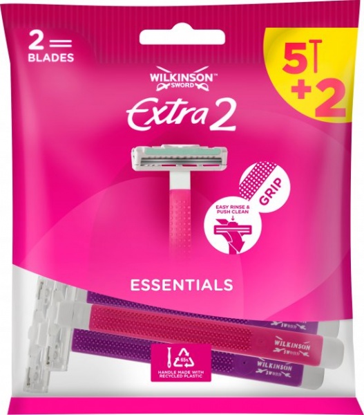 Станки одноразовые WILKINSON SWORD Extra2 Essentials Beauty 7 шт.