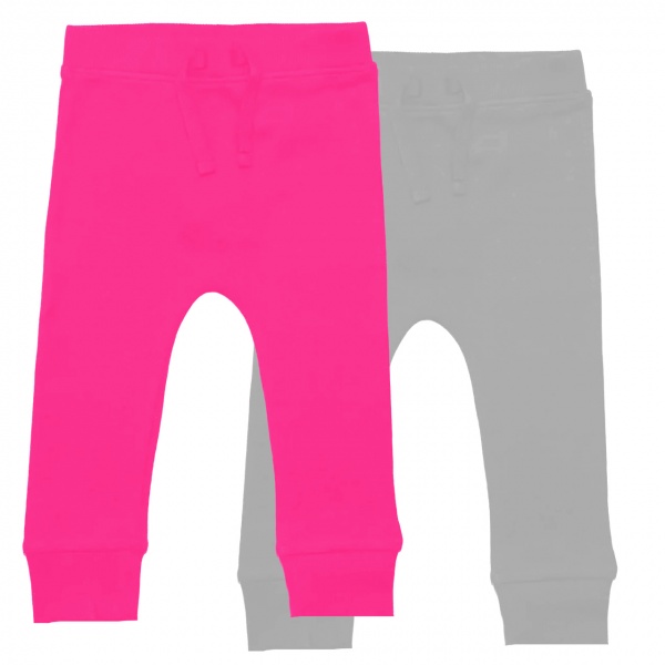 Штанці JOIKS 2 шт. р.74 малиновий/сірий КТ-01 