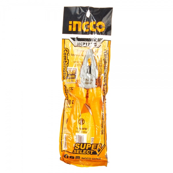 Плоскогубці INGCO 160 мм Super Select 1 шт. HCP12160