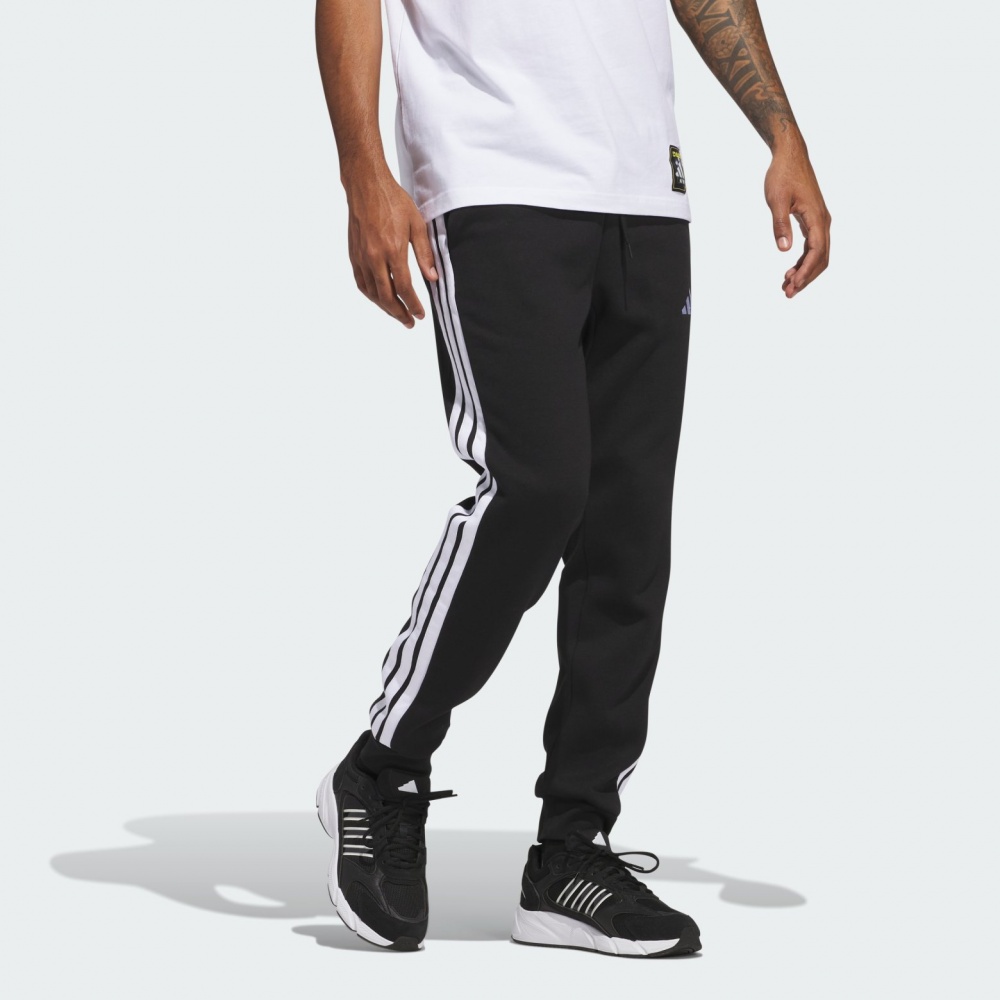 Брюки Adidas M 3S FL TC PT JD1861 р. M черный