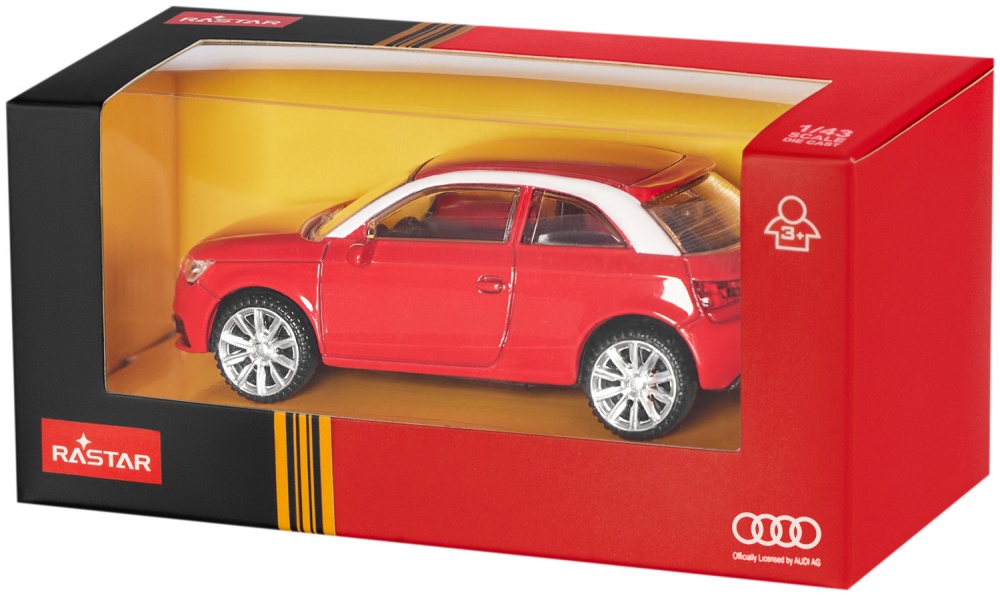 Автомодель Rastar 1:43 Audi A1 454.01.34