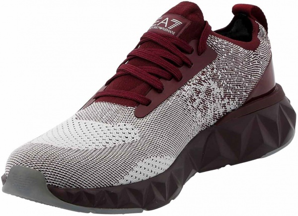 Кросівки EA7 WOVEN_SNEAKER X8X048-XK113-D661 р.US 10,5 сірий