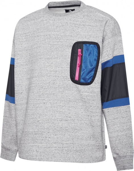 Свитшот Converse 10017908-080 р. M серый