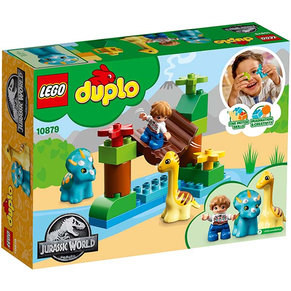 Конструктор Lego Duplo Зоопарк з м'якими гігантами 10879
