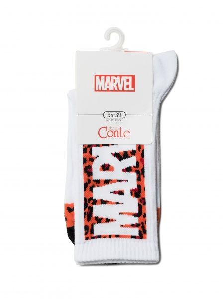 Носки женские Conte CE Marvel 19С-116СПМ 178 р. 23-25 белый 1 пар 