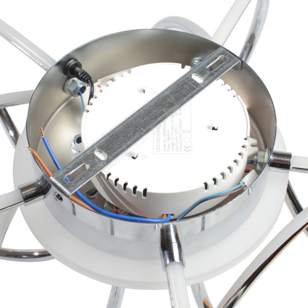 Люстра светодиодная Светкомплект Stella S 480 RGB 84 Вт хром/белый 