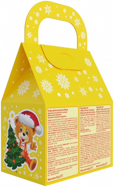 Набор Milupa Печенье детское пшеничное + пюре фруктовое 