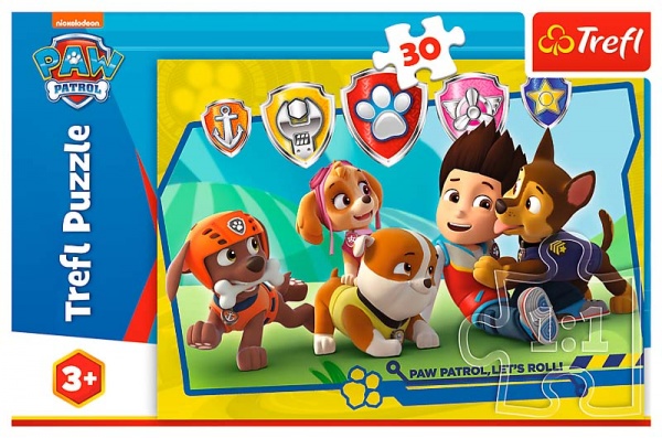 Пазли Trefl Райдер та друзі. Щенячий патруль 18239