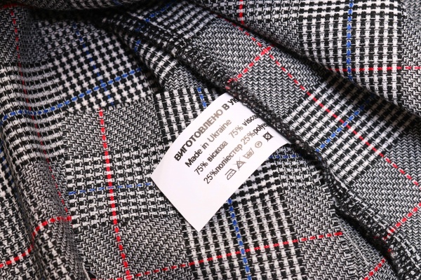 Юбка для девочек Sasha р.140 клетка 4454/22 