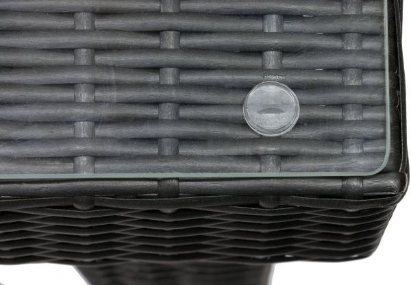 Стіл прямокутний 7291 90x120 см чорний 