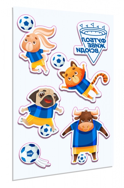 Тимчасове татуювання Студія Арті «футбол живе всюди»