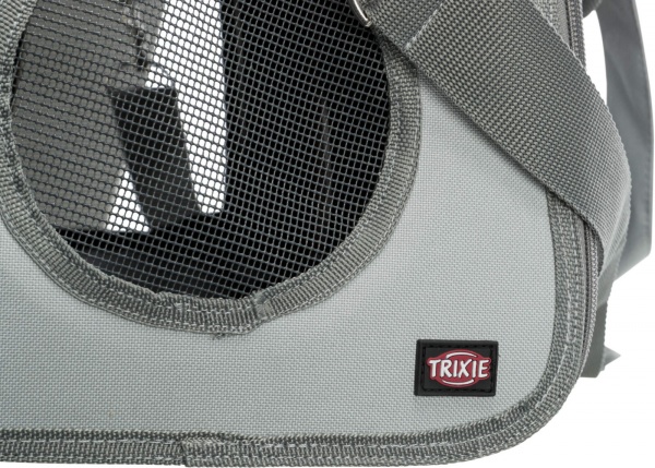 Сумка-переноска Trixie для собак Libby з поліестеру коричневий із сірим до 7 кг 25x27x42 см (28954) 