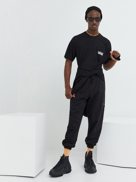Штани Vans CORE BASIC FLEECE PANT VN0A7YDTBLK1 р. XL чорний