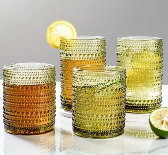 Стакан высокий Fiora Bubble Green 440 мл 1 шт.