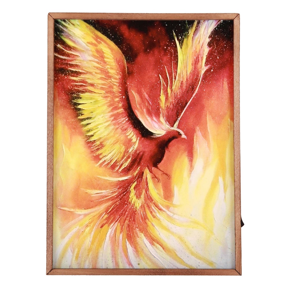 Настольная лампа декоративная The 11's Любовь худ. Дарчук 1x3 Вт дуб