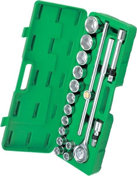 Набор головок торцевых Toptul 17 шт. GCAI1701