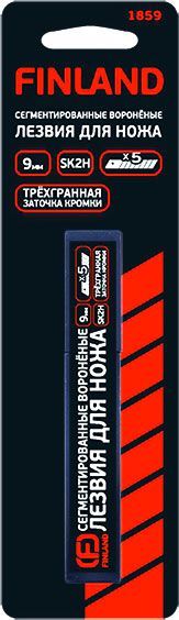 Леза змінні Finland 9 мм 5 шт сегментовані 1859F