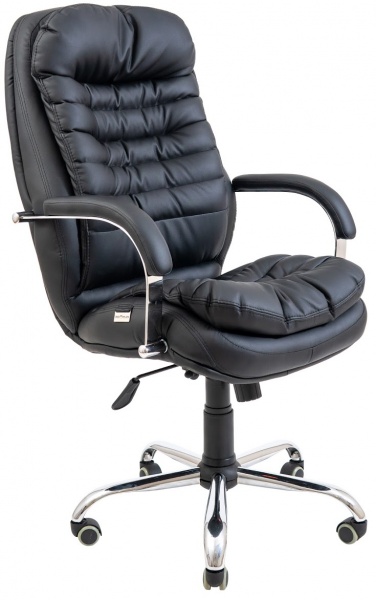 Кресло Richman Валенсия Хром М1 Флай 2230 черный 