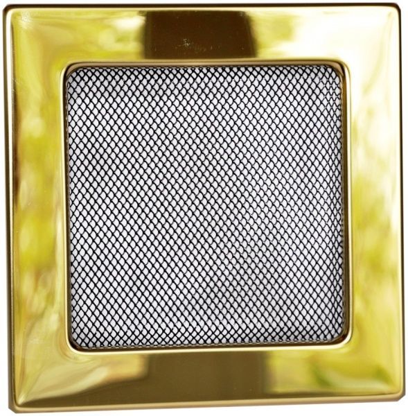 Решітка камінна  4FIRE 17х17 золото