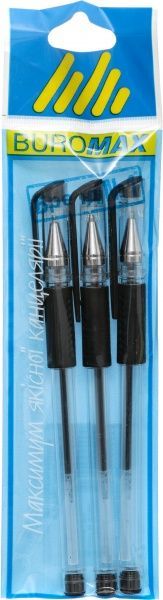 Набор ручек гелевых Buromax 3 шт. BM.8349 