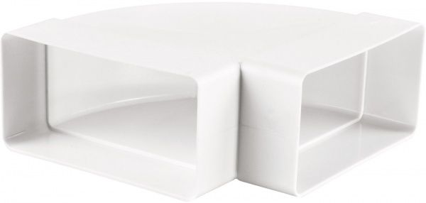 Колено горизонтальное 90°  ВЕНТС 110x55 5251 2625