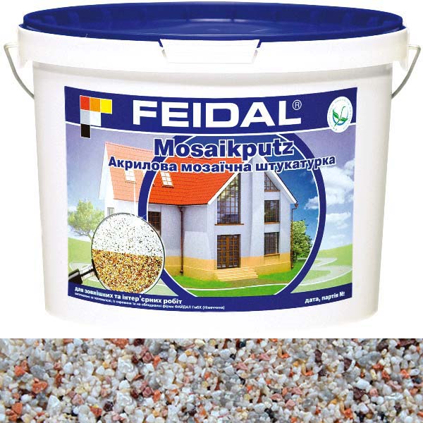 Декоративная штукатурка мозаичная Feidal Mosaikputz maxi C30 1-4 мм 15 кг