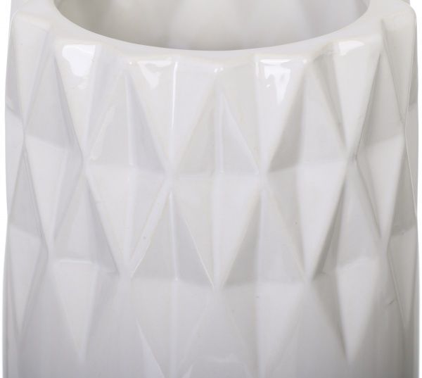 Ваза Кумбія, 13,5х18см,біла