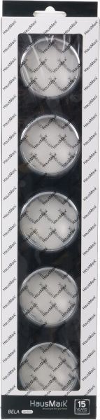 Рамка HausMark Bela 5-на горизонтальная черный SNG-FRG,RD20G5-BK