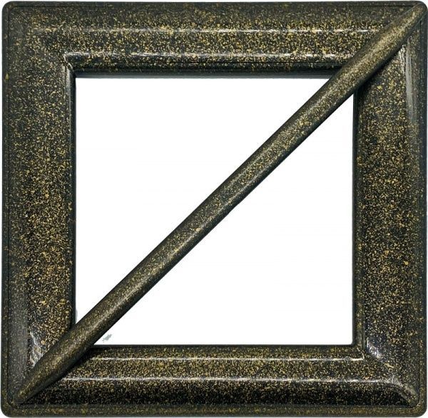 Декор Квадрат 150х150 мм старое золото V0001-15 MISLT