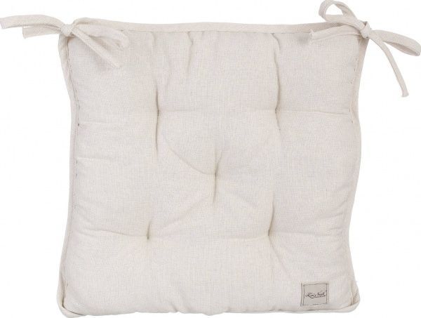 Подушка на стул 40х40 см Шарлотта натюрель La Nuit