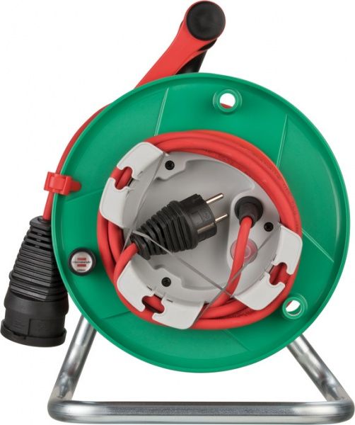 Удлинитель на катушке Brennenstuhl Garant G Bretec с заземлением 1 гн. зеленый 25 м 1183520100 