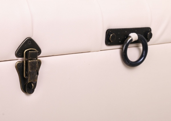 Скриня-пуф Summer бежевий 82,5х42х47 см 