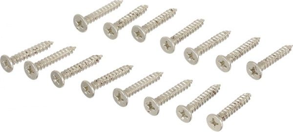 Петля универсальная Fuxia 12845 125x30x2,5 мм матовый никель левая