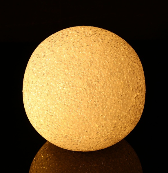 Декорация новогодняя Шар с подсветкой ANR000160 светодиодная (LED) 