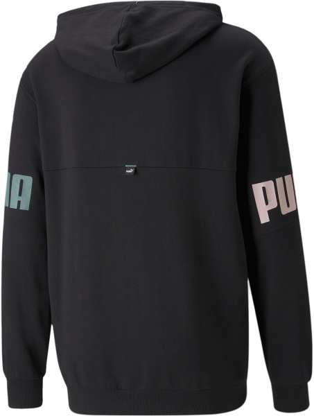 Джемпер Puma POWER Colorblock Hoodie 84800951 р. XL черный