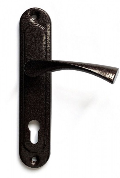 Ручка на планці Aspect РП-85.23 без замка 85 мм мідний